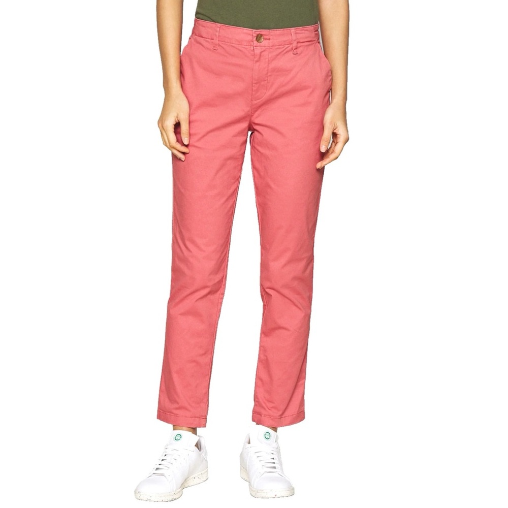 Gap Girlfriend Chino Pants in Pink Reef size 00